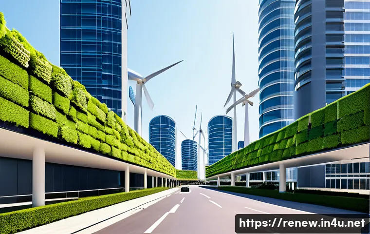 신재생에너지발전설비 자격증 관련 법규 이해 - **Prompt 1: Sustainable Urban Future with Renewable Energy**
A vibrant, futuristic city skyline ...